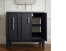 36-7/16 in. Floor Mount Vanity in Slate Grey 