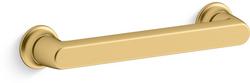 7/8 in. Cabinet Pull in Vibrant&reg; Brushed Moderne Brass