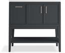 36-1/16 in. Floor Mount Vanity in Slate Grey 