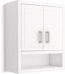 24 in. Wall Mount Vanity in White 