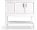 36-1/16 in. Floor Mount Vanity in White 