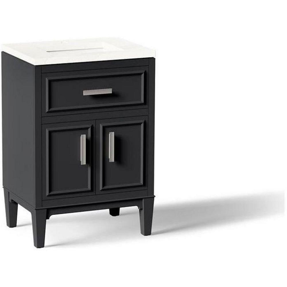 KOHLER Slate Grey 22-7/8 in. Floor Mount Vanity 