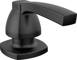 2-11/16 in. 13 oz. Kitchen Soap Dispenser in Matte Black