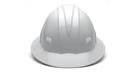 Armateck White Size 6.5-8 Fabric, Foam and Plastic Hard Hat 
