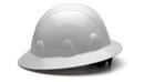 Armateck White Size 6.5-8 Fabric, Foam and Plastic Hard Hat 