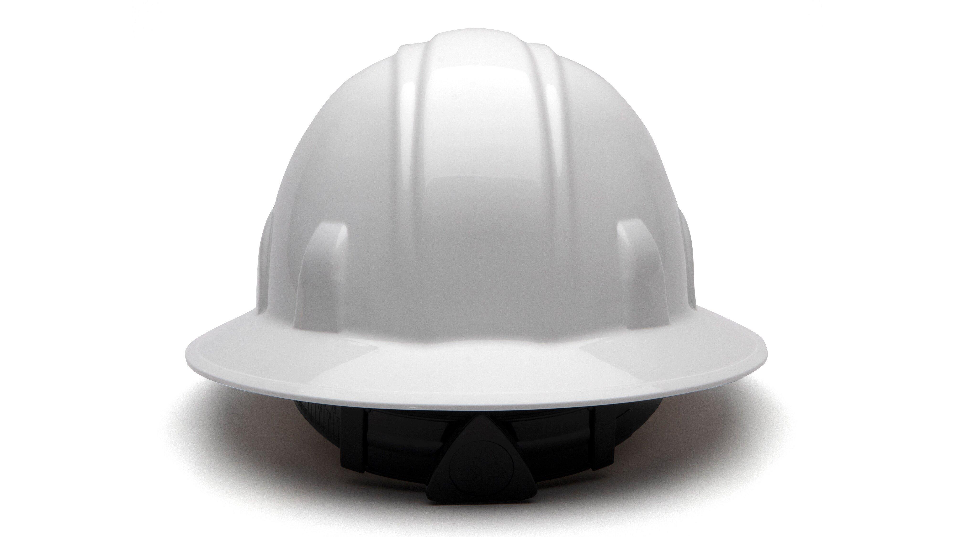 Armateck White Size 6.5-8 Fabric, Foam and Plastic Hard Hat 