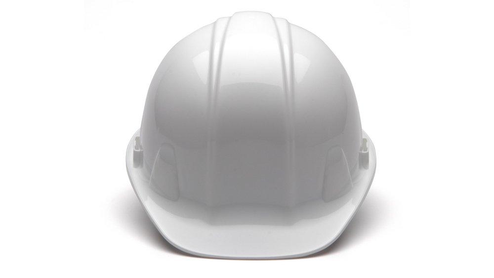 Cap Style Hard Hat in White 