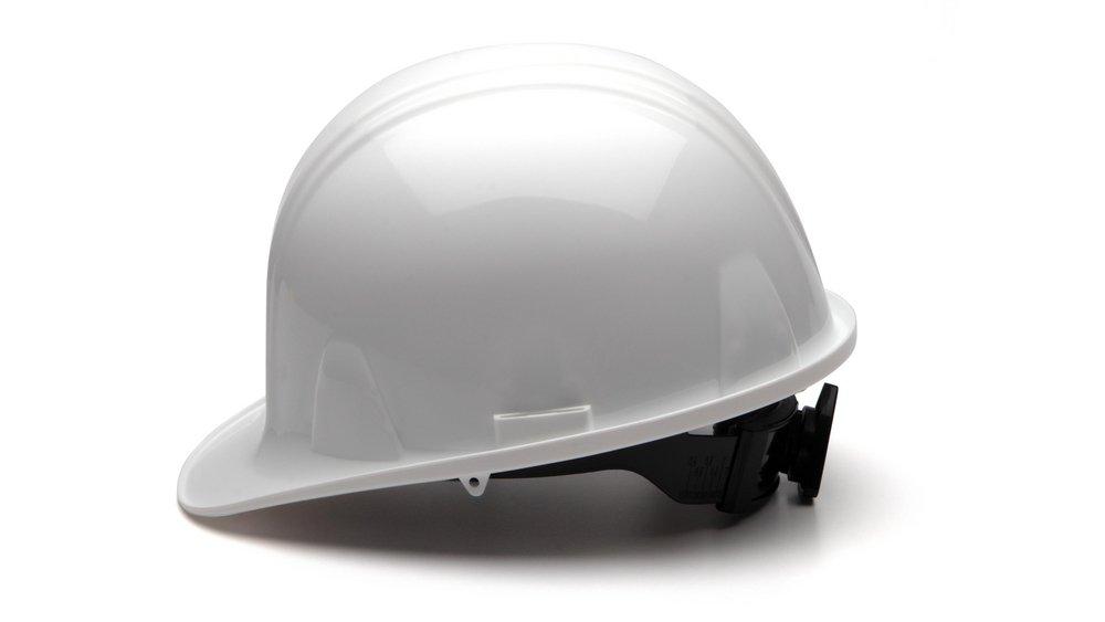 Cap Style Hard Hat in White 