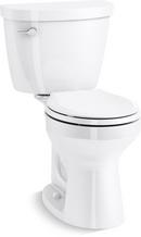1.28 gpf Round Two Piece Toilet in White 