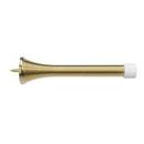 Spring Doorstop 4 in. Tapered Profile in Polished Brass (Pack of 5)