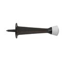 Rigid Doorstop 3 in. Tapered Profile in Oil Rubbed Bronze