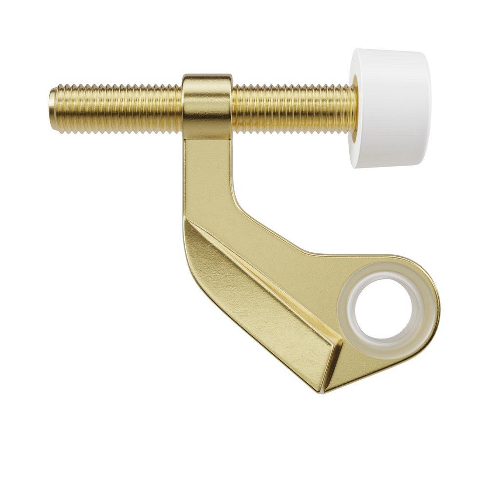 Hinge Pin Doorstop 1-Point in Champagne Brass 