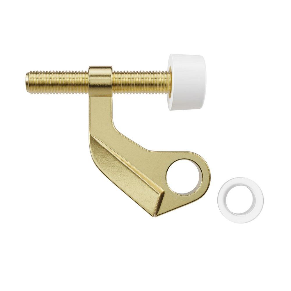 Hinge Pin Doorstop 1-Point in Champagne Brass 