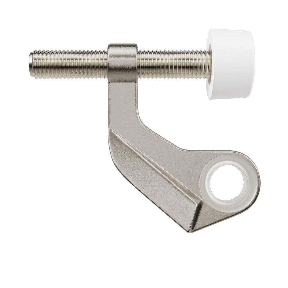 Hinge Pin Doorstop 1-Point in Satin Nickel 