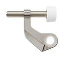 Hinge Pin Doorstop 1-Point in Satin Nickel 