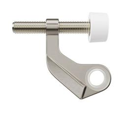 Hinge Pin Doorstop 1-Point in Satin Nickel
