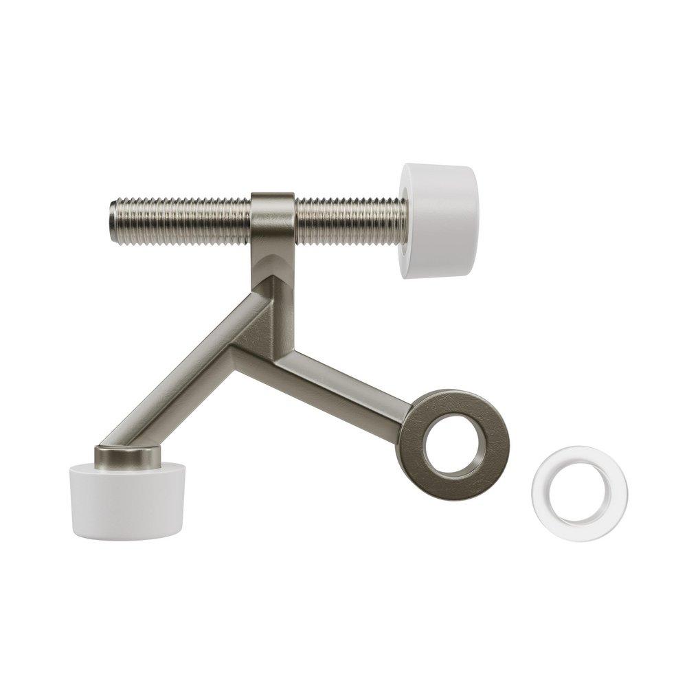 Hinge Pin Doorstop Standard in Satin Nickel 