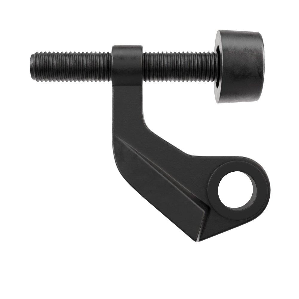Hinge Pin Doorstop 1-Point in Matte Black 