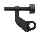 Hinge Pin Doorstop 1-Point in Matte Black