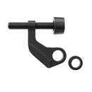 Hinge Pin Doorstop 1-Point in Matte Black 