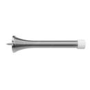 Spring Doorstop 4 in. Tapered Profile in Polished Chrome