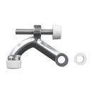 Solid Brass Hinge Pin Doorstop  in Polished Chrome 