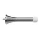 Spring Doorstop 3 in. Tapered Profile in Polished Chrome