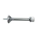 Westcraft Polished Chrome Rigid Doorstop 3 in. Thin Profile 