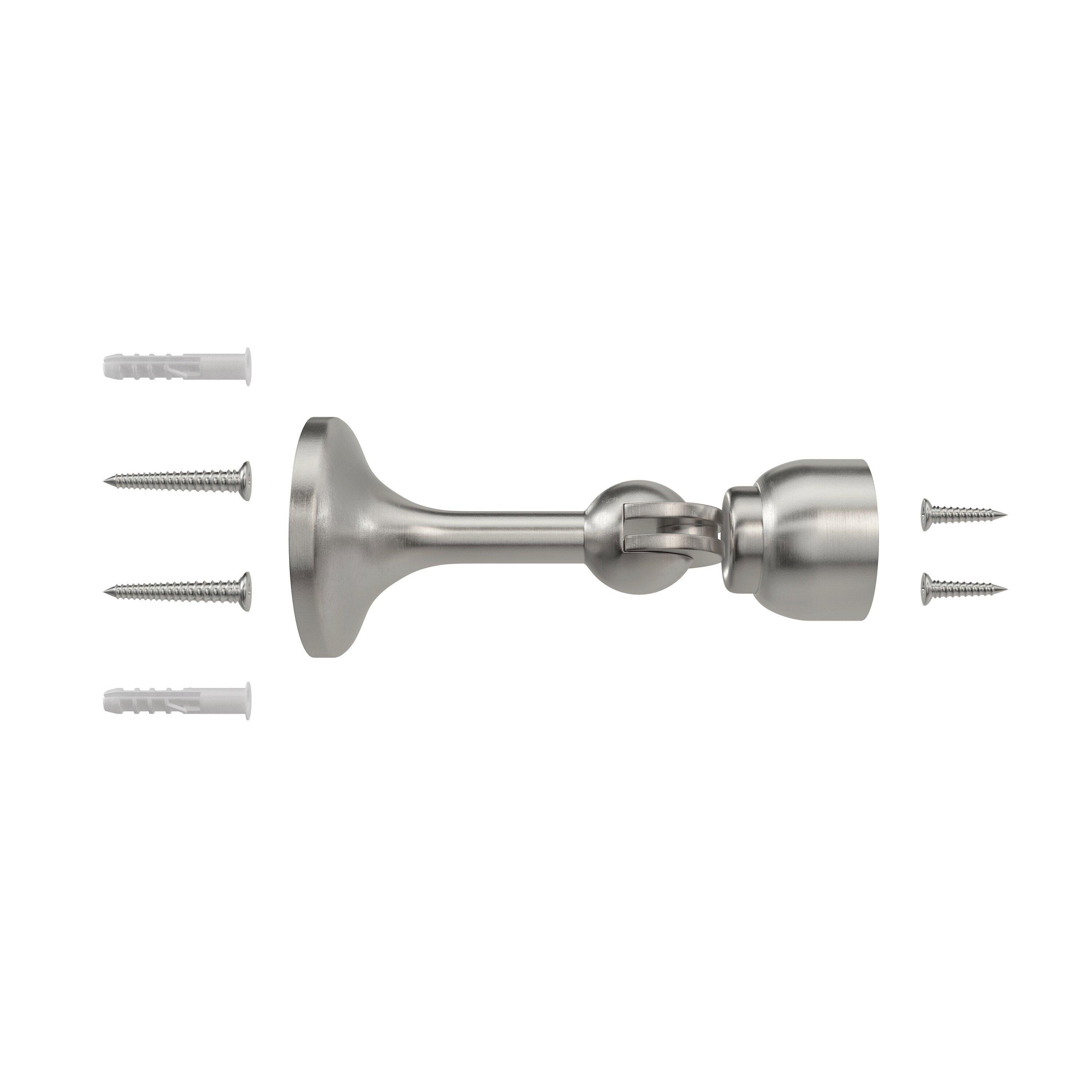 Westcraft Satin Nickel Magnetic Hold Open Doorstop 