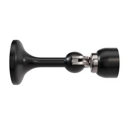 Magnetic Hold Open Doorstop in Matte Black