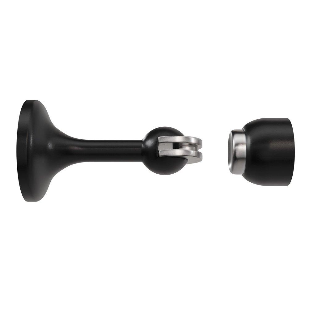 Magnetic Hold Open Doorstop in Matte Black 
