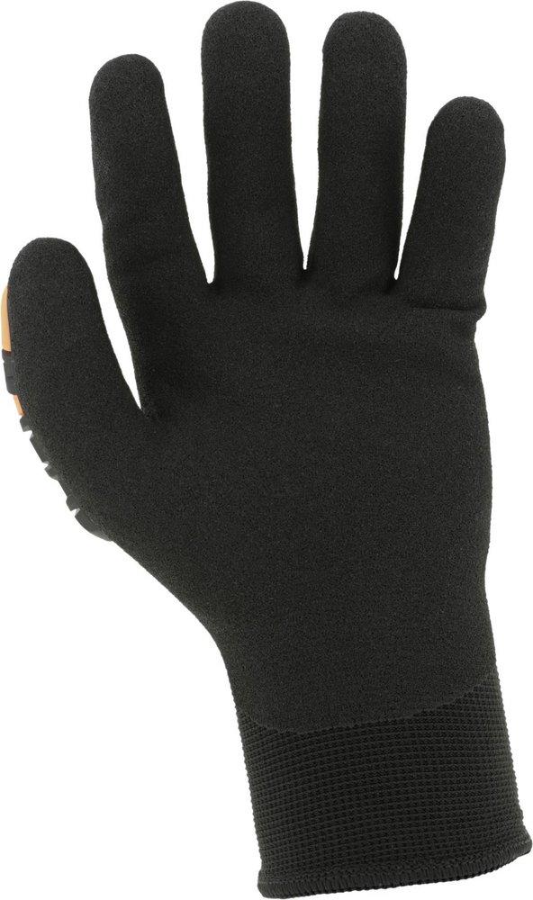 Mechanix Wear Black Acrylic and Rubber Lining Reusable Impact Resistant Gloves in Black 