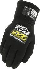 Mechanix Wear Black Acrylic, Plastic and Rubber Lining Reusable Thermal Knit Gloves in Black 