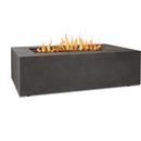Baltic Rectangle Propane Fire Table in Glacier Gray by Real Flame 
