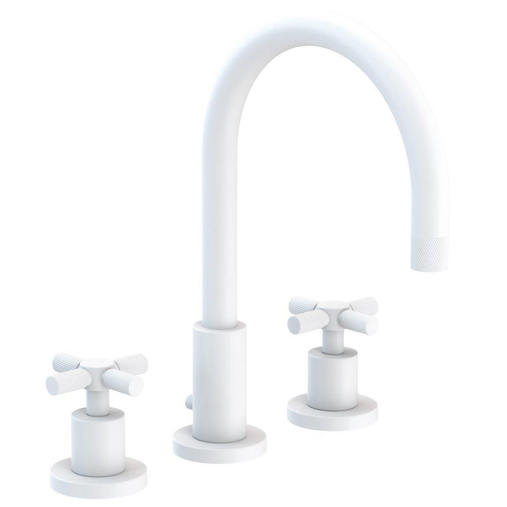 LFN CCY WIDESPREAD LAVATORY FAUCET MATTE WHITE MUNCY MAWH 