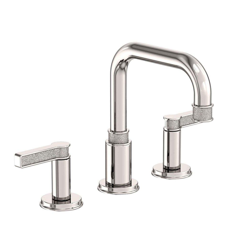 Widespread Bathroom Sink Faucet in Polished Nickel 