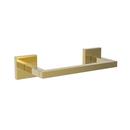 DOUBLE POST TOILET TISSUE HOLDER POLISHED GOLD PVD CUBE 2 PPGO 