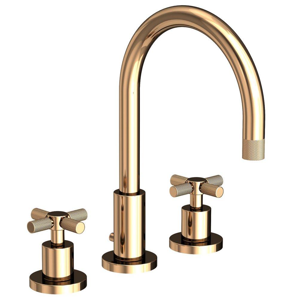 LFN CCY WIDESPREAD LAVATORY FAUCET FRENCH GOLD PVD MUNCY PFRG 