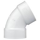White PVC DWV 60&deg; Elbow 