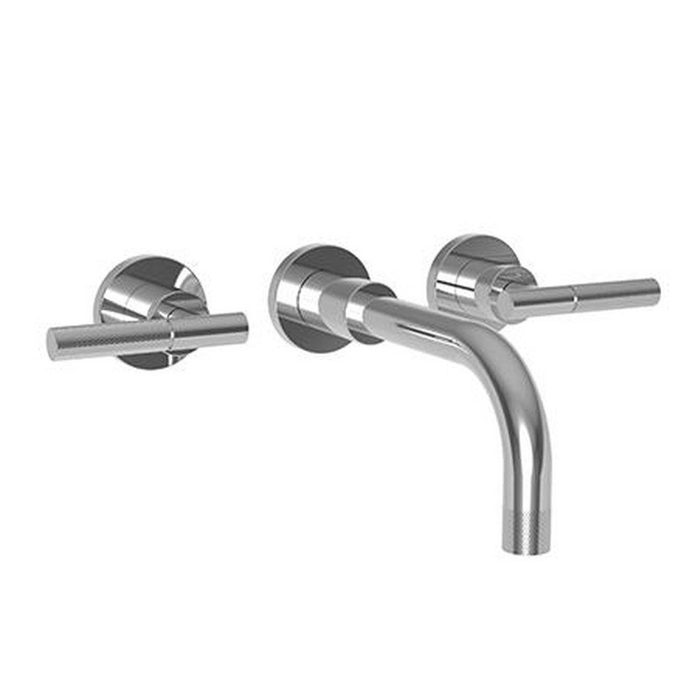 Wall Mount Bathroom Sink Faucet in Satin Brass - PVD 