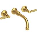 LFN CCY WALL MOUNT LAVATORY FAUCET SATIN BRONZE PVD CLEMENS PSAB 