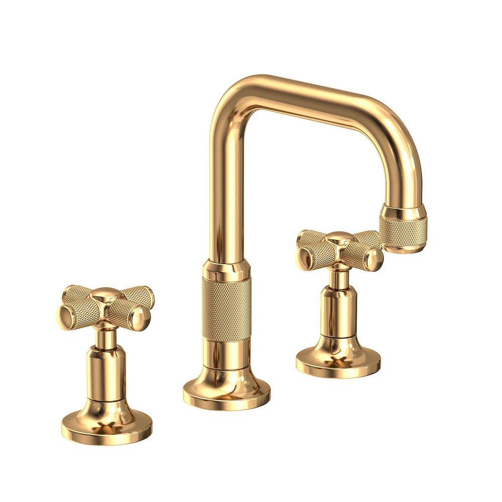 LFN CCY WIDESPREAD LAVATORY FAUCET POLISHED BRASS UNCOATED LIVING CLEMENS PB 