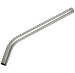 12 in. NPT Solid Brass Shower Arm in Polished Nickel - Natural