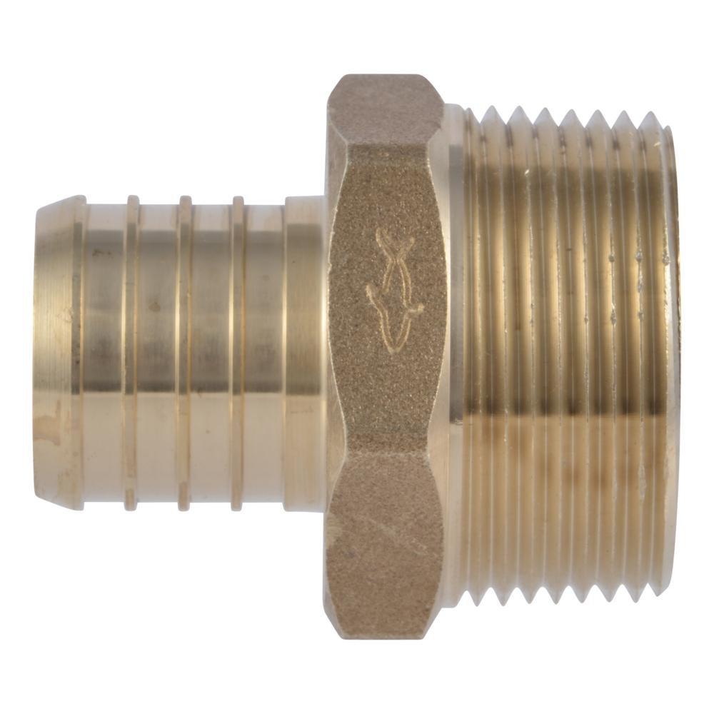 1-1/4 X 1-1/4 in. MNPT Lead Free (10-Pack) 