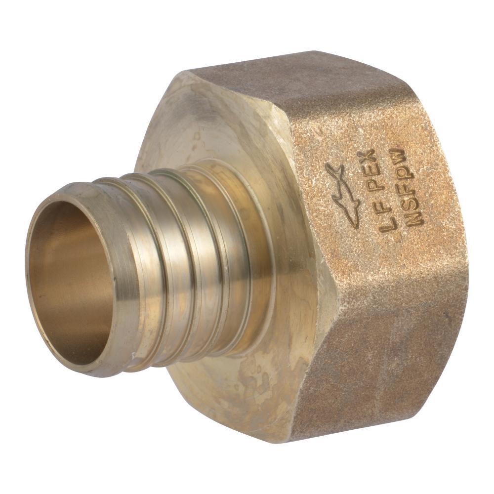 1-1/4 X 1-1/4 in. FNPT Lead Free (10-Pack) 