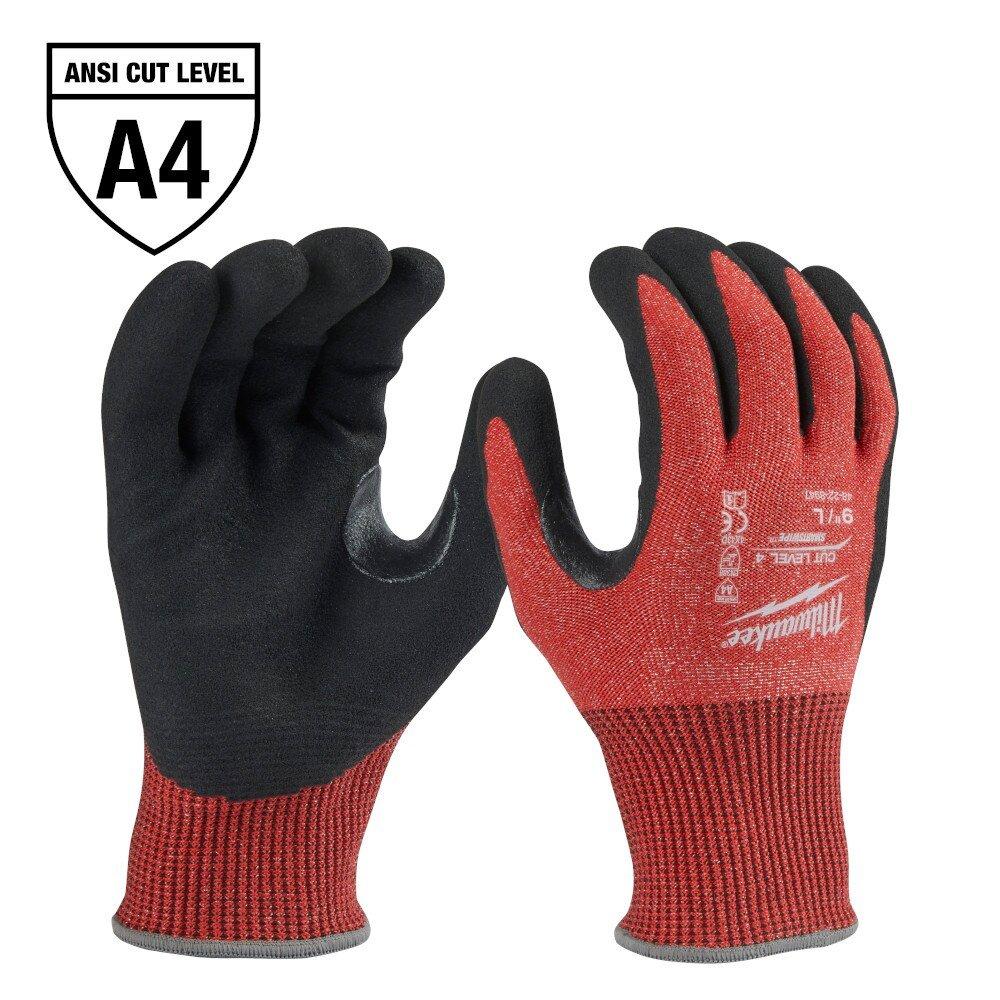 Milwaukee&reg; Black Plastic Automotive, Specialty, Recreation, Outdoor, Multi-Purpose, Motorsports, Mechanic, Law Enforcement, Industrial Safety, Hardware, Gardening, Construction, Work Gloves 