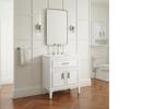 30-7/16 in. Floor Mount Vanity in White 