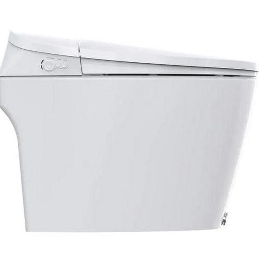 Bemis White 1.28 gpf Elongated One Piece Toilet 