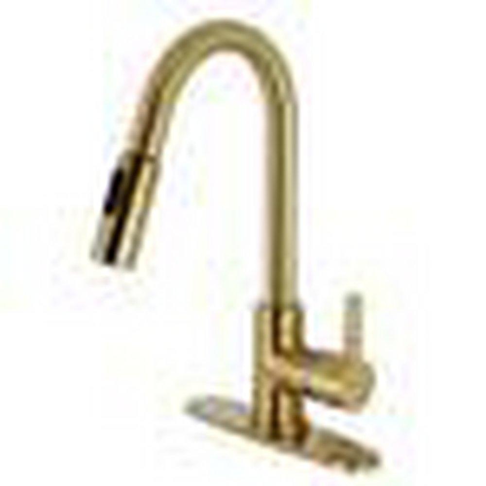 CONTINENTAL 1.8 GPM SINGLE HOLE PULL DOWN KITCHEN FAUCET ? INCLUDES ESCUTCHEON 