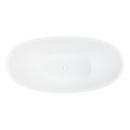 Signature Hardware White 60 x 30 in. Freestanding Bathtub 